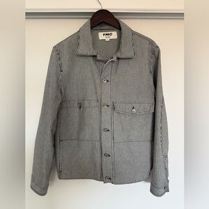 YMC Monochrome Striped Shirt